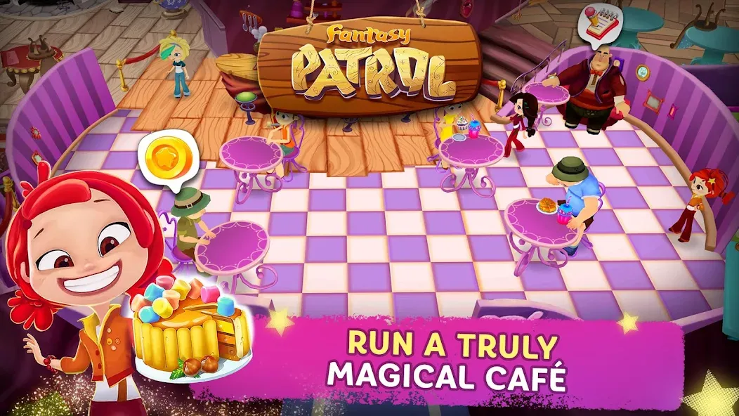 Fantasy Patrol: Cafe  [МОД Меню] Screenshot 1