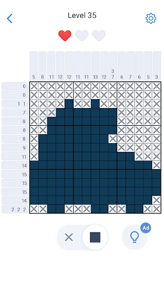 Pixel Art: Logic Nonogram (Пиксельное искусство головоломка)  [МОД Много денег] Screenshot 4