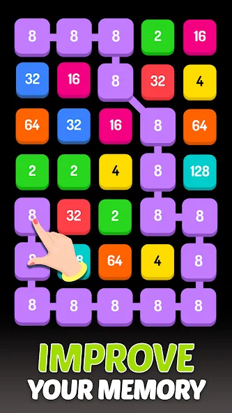 2248 - Numbers Game 2048 (Пазл)  [МОД Бесконечные деньги] Screenshot 2