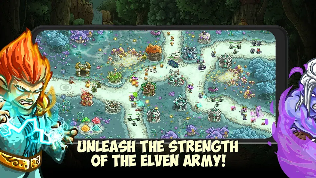 Kingdom Rush Origins TD (Кингдом Раш Ориджинс)  [МОД Unlocked] Screenshot 2