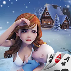 Взломанная Solitaire Home Design (Солитер Хоум Дизайн)  [МОД Все открыто] - полная версия apk на Андроид