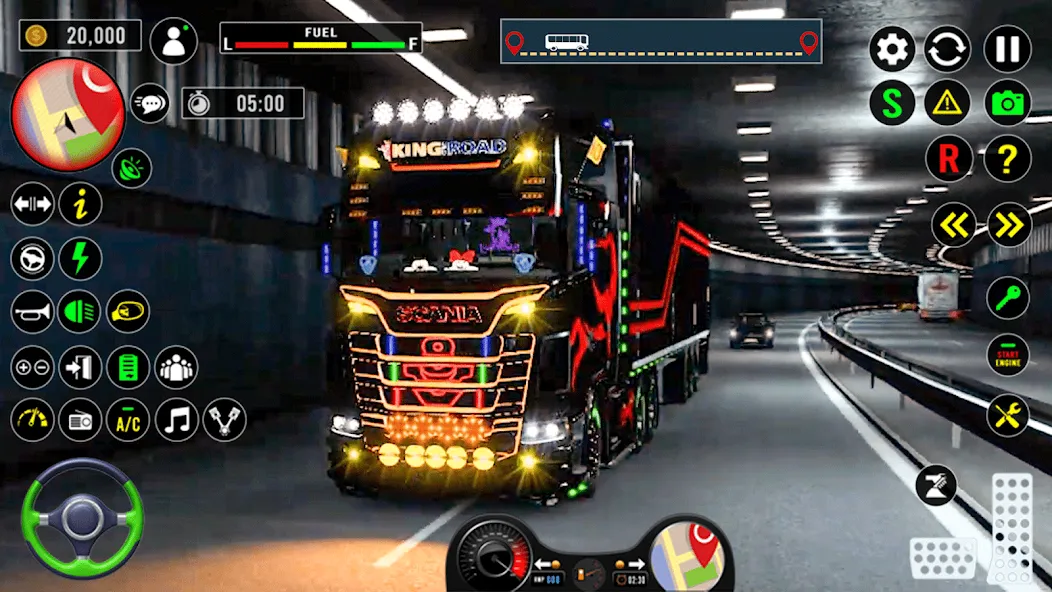 US Truck City Transport Sim 3d  [МОД Много денег] Screenshot 4