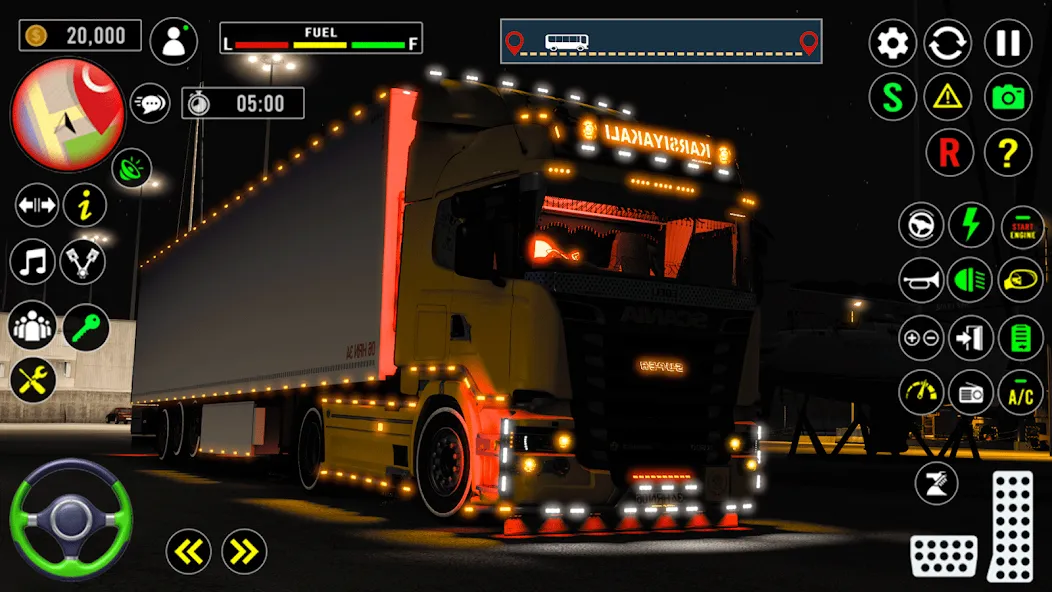 US Truck City Transport Sim 3d  [МОД Много денег] Screenshot 5