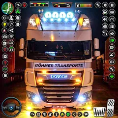 Скачать взлом US Truck City Transport Sim 3d  [МОД Много денег] - полная версия apk на Андроид