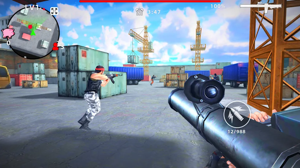 Gun Strike: FPS Shooter Game (Каунтер Атак)  [МОД Unlocked] Screenshot 5