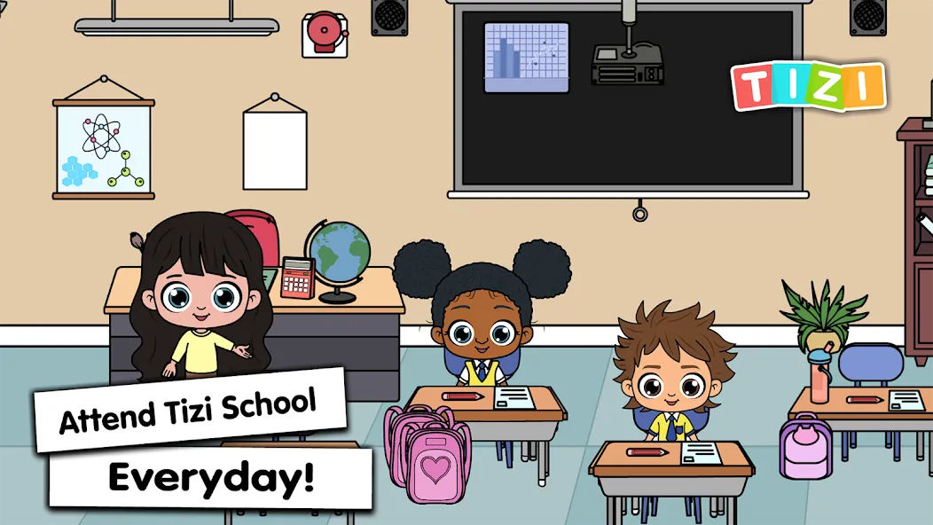 Tizi Town - My School Games  [МОД Много денег] Screenshot 2