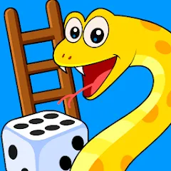 Скачать взлом Snake and Ladder Games  [МОД Много денег] - стабильная версия apk на Андроид