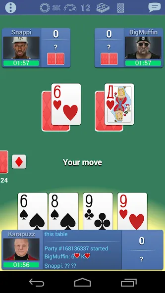 Burkozel card game online  [МОД Меню] Screenshot 4