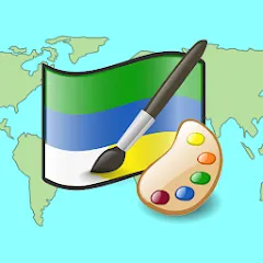 Скачать взломанную Draw The Flag - Quiz & Maker  [МОД Все открыто] - полная версия apk на Андроид