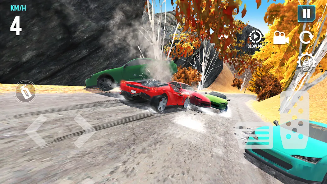 Mega Car Crash Simulator (Мега Кар Краш Симулятор)  [МОД Unlimited Money] Screenshot 5