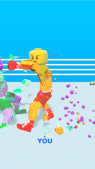 Block Fighter: Boxing Battle (Блок Файтер)  [МОД Mega Pack] Screenshot 2