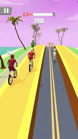 Bike Rush (Байк Раш)  [МОД Бесконечные монеты] Screenshot 2