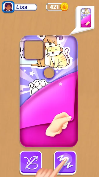 Phone Case DIY Mobile Games  [МОД Много денег] Screenshot 3