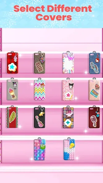 Phone Case DIY: Mobile Cover (Фоун Кейс ДИИ делай сам)  [МОД Menu] Screenshot 4