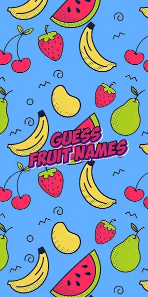 Guess the fruit name game  [МОД Бесконечные монеты] Screenshot 1