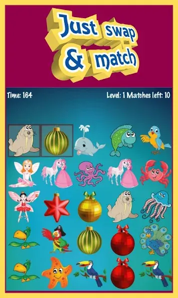 Sweet Match 3 Puzzle Game  [МОД Меню] Screenshot 1