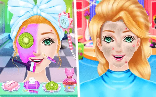 Doll Makeover - Fashion Queen (Игры по макияжу для девочек)  [МОД Бесконечные монеты] Screenshot 2