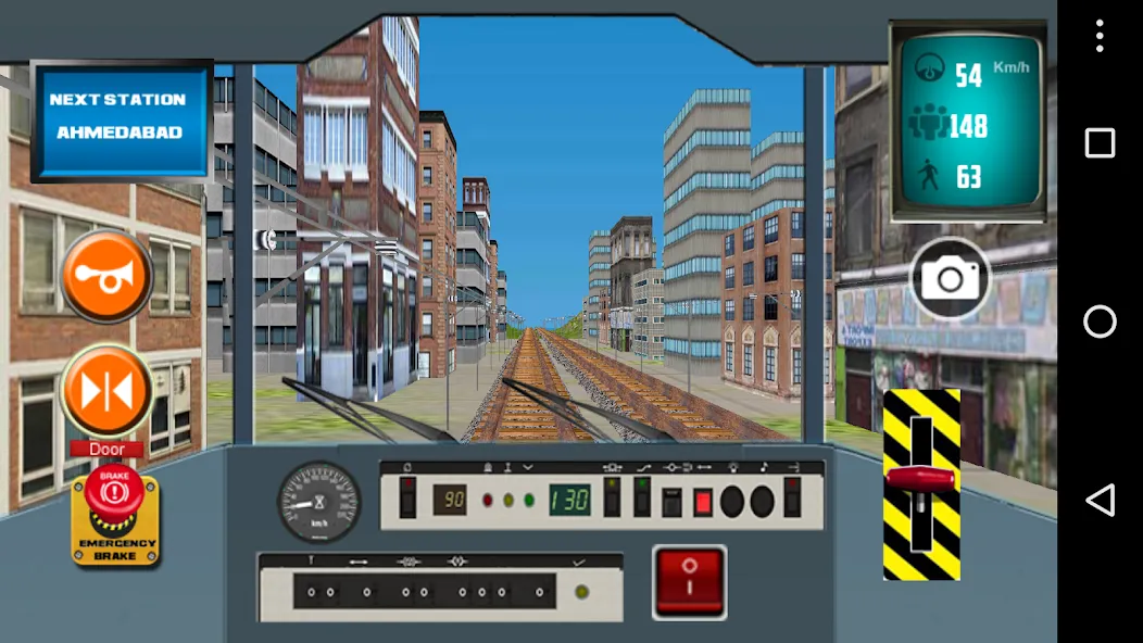 Metro Train Simulator 2023 (Метро Симулятор Поезда 2023)  [МОД Бесконечные монеты] Screenshot 1