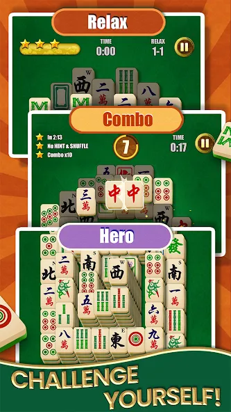 Mahjong Solitaire - Master (Маджонг Солитер)  [МОД Unlimited Money] Screenshot 4