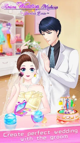 Makeup Bride: Perfect Wedding  [МОД Все открыто] Screenshot 3