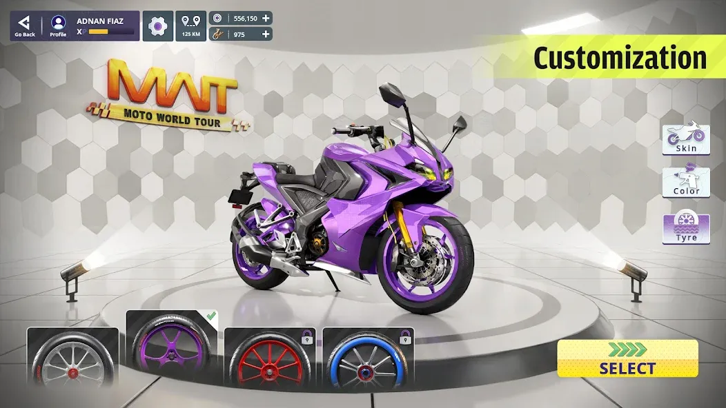 Moto World Tour: Bike Racing  [МОД Unlimited Money] Screenshot 4