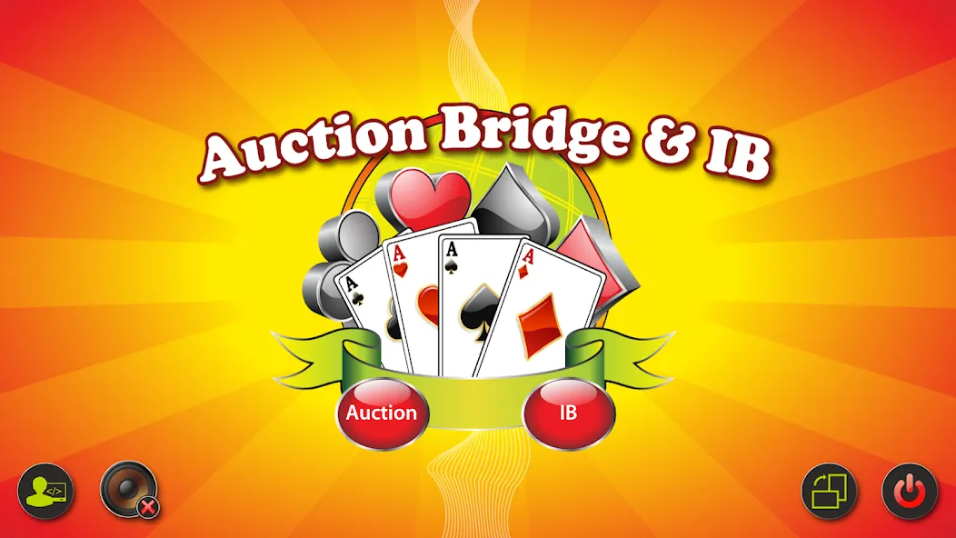 Auction Bridge & IB Card Game  [МОД Меню] Screenshot 1