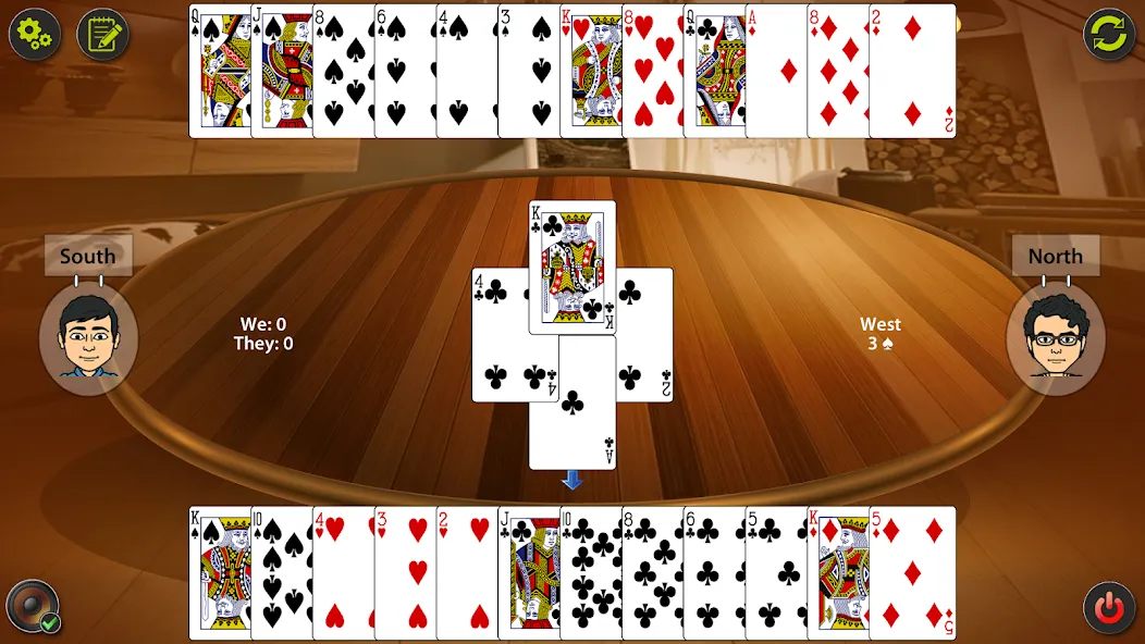 Auction Bridge & IB Card Game  [МОД Меню] Screenshot 4