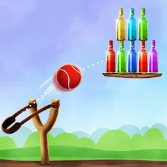 Скачать взломанную Bottle Shooting Game 2  [МОД Все открыто] - полная версия apk на Андроид