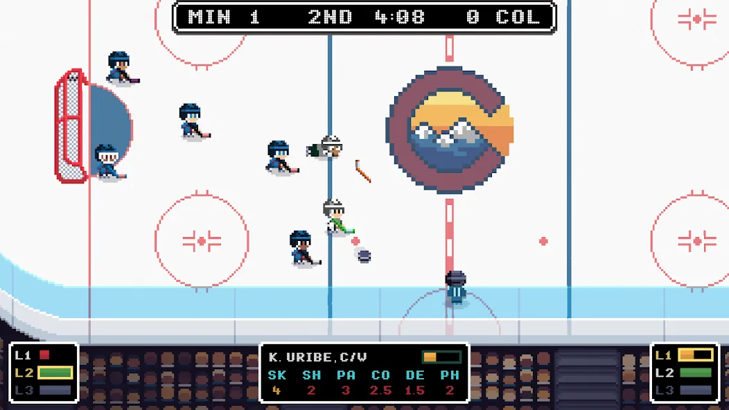 Ice League Hockey (Айс Лиг Хоккей)  [МОД Unlimited Money] Screenshot 3