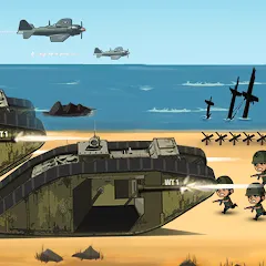 Скачать взлом Army War: Military Troop Games  [МОД Unlocked] - стабильная версия apk на Андроид