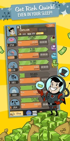 AdVenture Capitalist (ЭдВенчер Капиталист)  [МОД Много денег] Screenshot 5