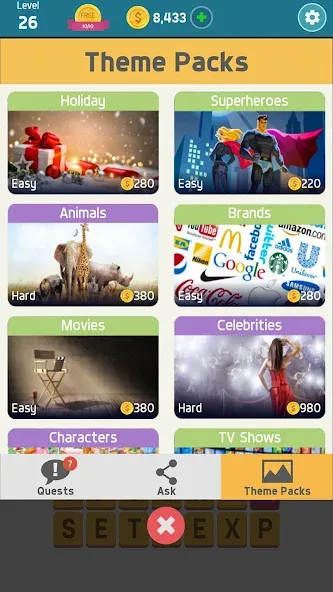 Pictoword: Fun Brain Word Game (Пиктоворд)  [МОД Все открыто] Screenshot 5