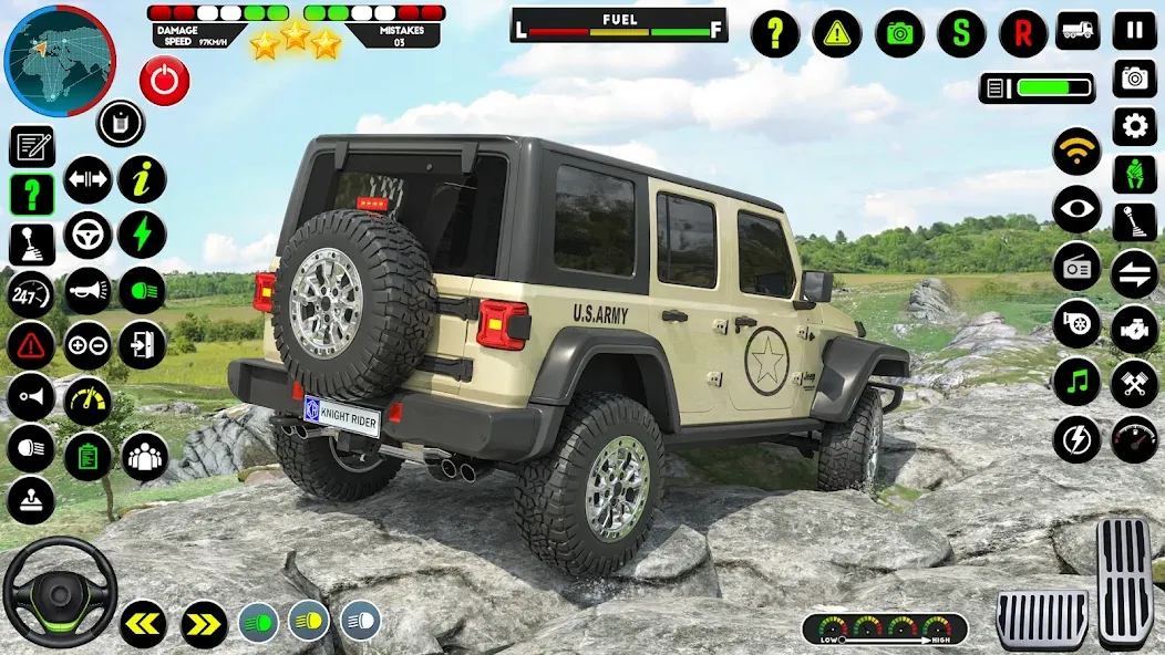 Army Truck Transporter Game 3D  [МОД Бесконечные деньги] Screenshot 1