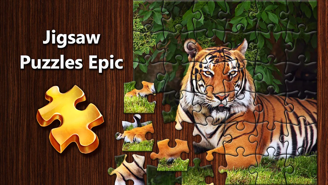 Jigsaw Puzzles Epic  [МОД Много монет] Screenshot 1