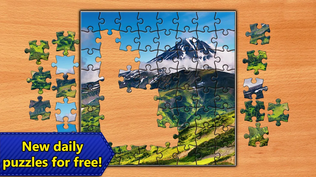 Jigsaw Puzzles Epic  [МОД Много монет] Screenshot 3