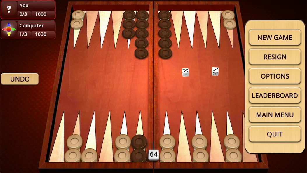 Backgammon Mighty  [МОД Unlimited Money] Screenshot 2