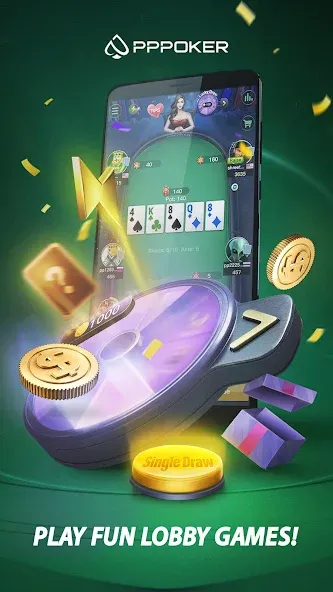 PPPoker-Home Games  [МОД Mega Pack] Screenshot 1