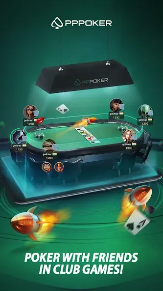 PPPoker-Home Games  [МОД Mega Pack] Screenshot 4