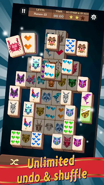 Mahjong (Маджонг)  [МОД Mega Pack] Screenshot 2