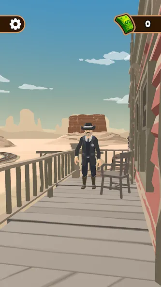 Western Cowboy: Shooting Game (Вестерн Каубой)  [МОД Unlocked] Screenshot 1