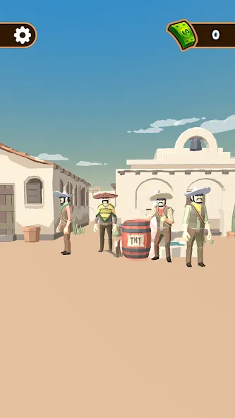 Western Cowboy: Shooting Game (Вестерн Каубой)  [МОД Unlocked] Screenshot 2