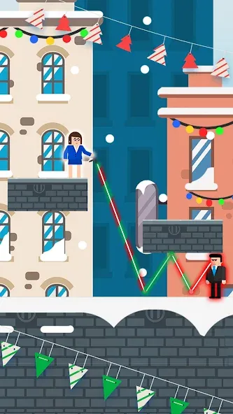 Mr Bullet - Spy Puzzles  [МОД Все открыто] Screenshot 1