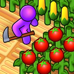 Взломанная Farm Land - Farming life game (Фарм Лэнд)  [МОД Бесконечные монеты] - полная версия apk на Андроид