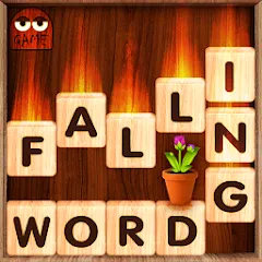 Взломанная Falling Word Games - Addictive (Фоллинг Уорд Геймс)  [МОД Menu] - последняя версия apk на Андроид