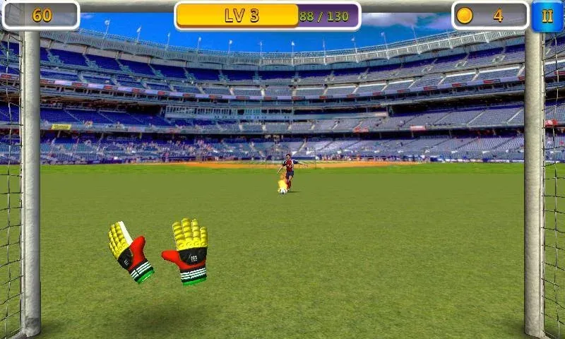 Super Goalkeeper - Soccer Game (упер Вратарь)  [МОД Unlimited Money] Screenshot 4