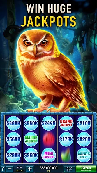 Slots Cash:Vegas Slot Machines (Слотс Кэш)  [МОД Бесконечные монеты] Screenshot 2