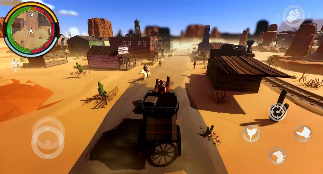 West Cowboy Western Polygon  [МОД Много денег] Screenshot 4