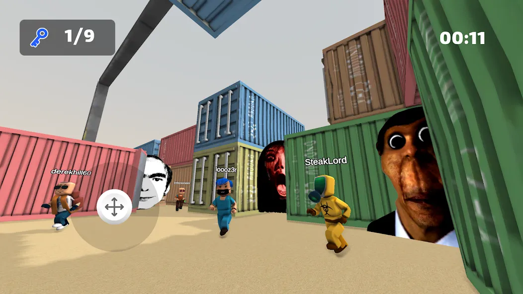 Nextbots: Obunga Chase Rooms (Некстботс)  [МОД Много денег] Screenshot 5