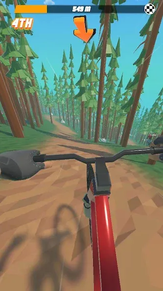 Bike Hill 3D (Байк Хилл 3Д)  [МОД Меню] Screenshot 4