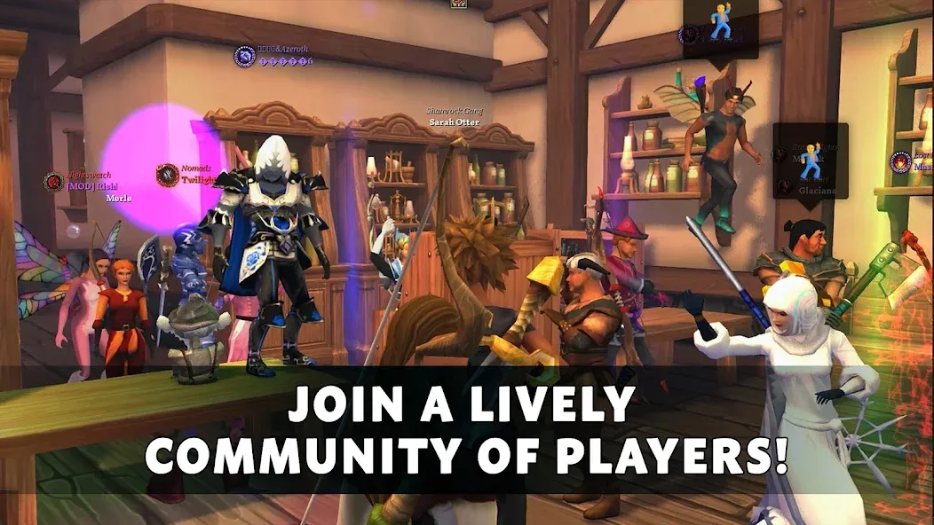 Villagers & Heroes - MMO RPG  [МОД Mega Pack] Screenshot 2
